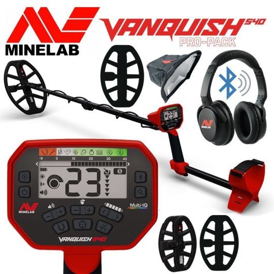 Металлодетектор Minelab VANQUISH 540 Pro-Pack