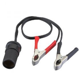 Автомобильная розетка с зажимами для аккумулятора Adaptor Cable for GPX Series (Aligator Clips)